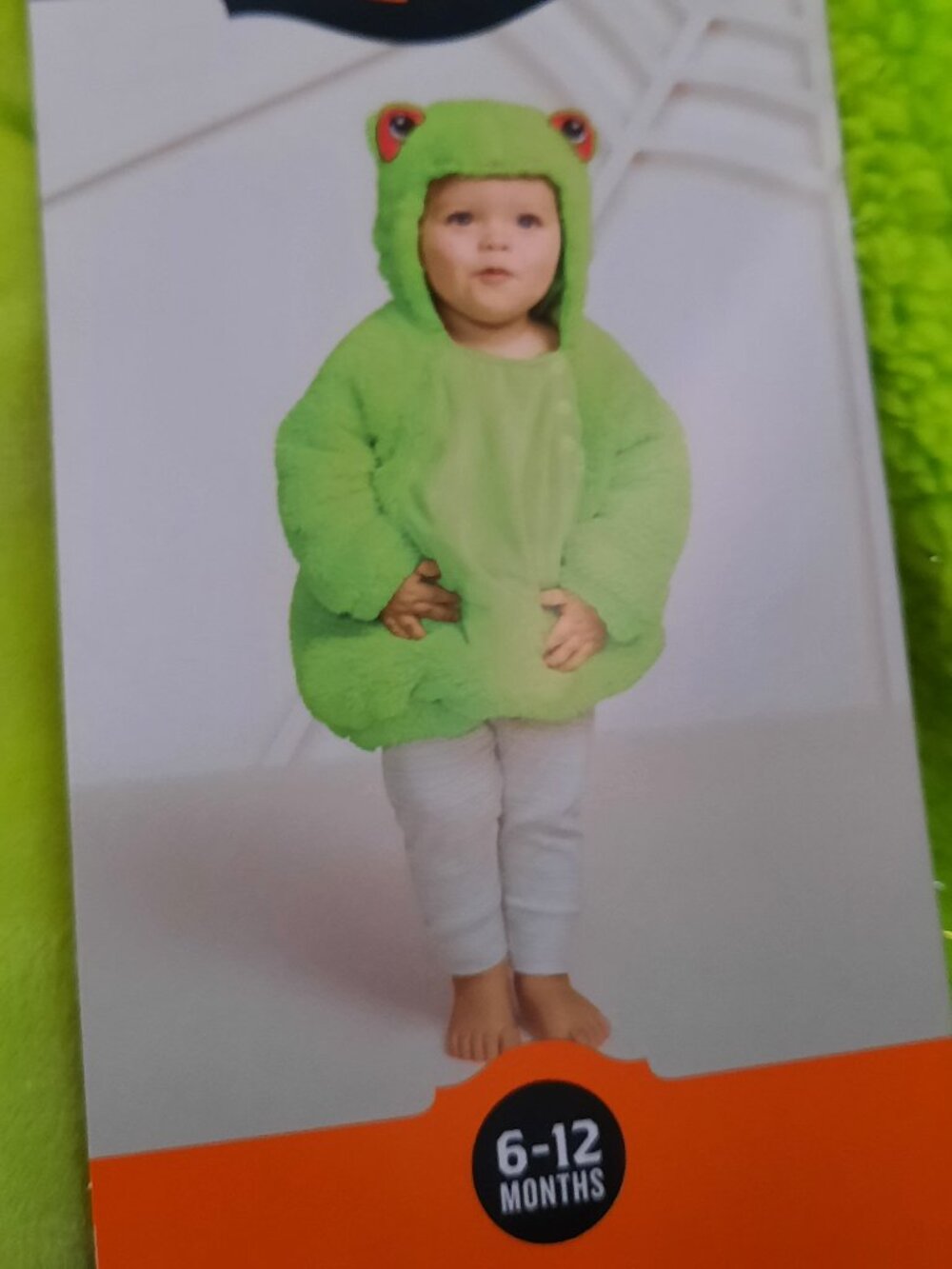 Halloween Costume Frog Infant 6 to 12 Months